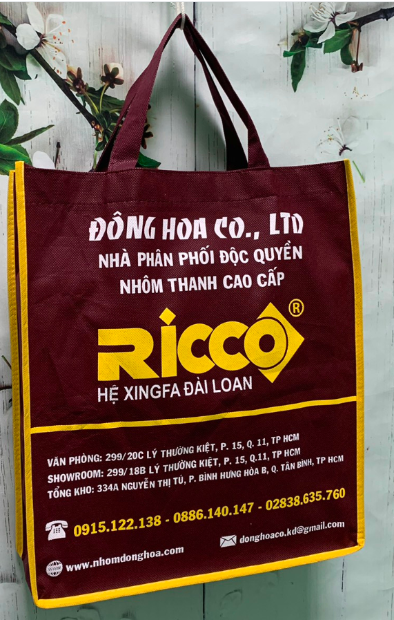 Túi vải Nhôm Đông Hoa - Dong Hoa Aluminum non-woven bags