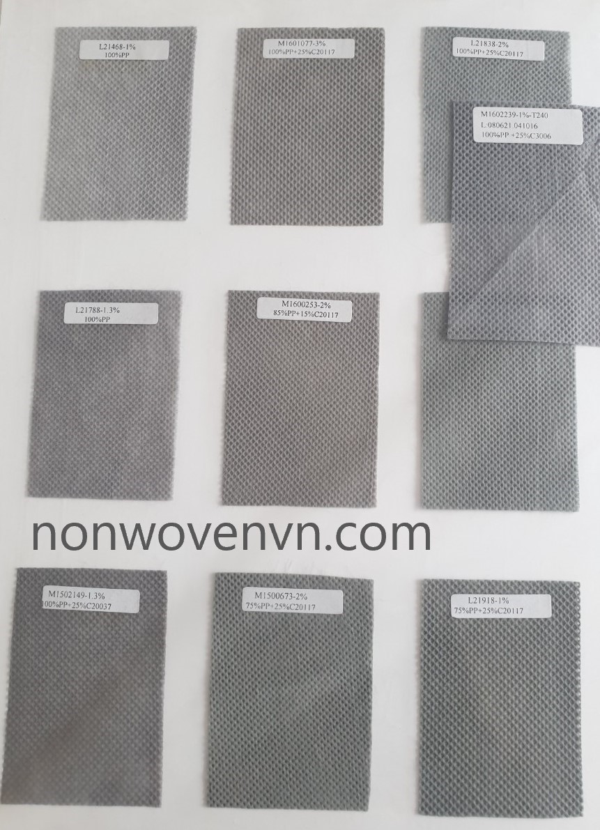 Mã màu vải không dệt - Non-woven fabric pantone color