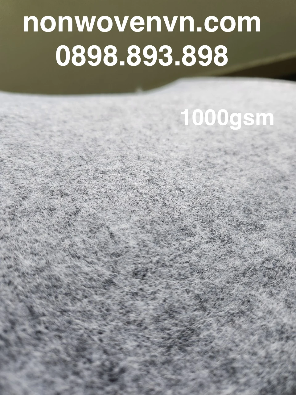 Vải xăm kim 1000gsm - Needle punch non-woven fabric 1000gsm — ảnh 2