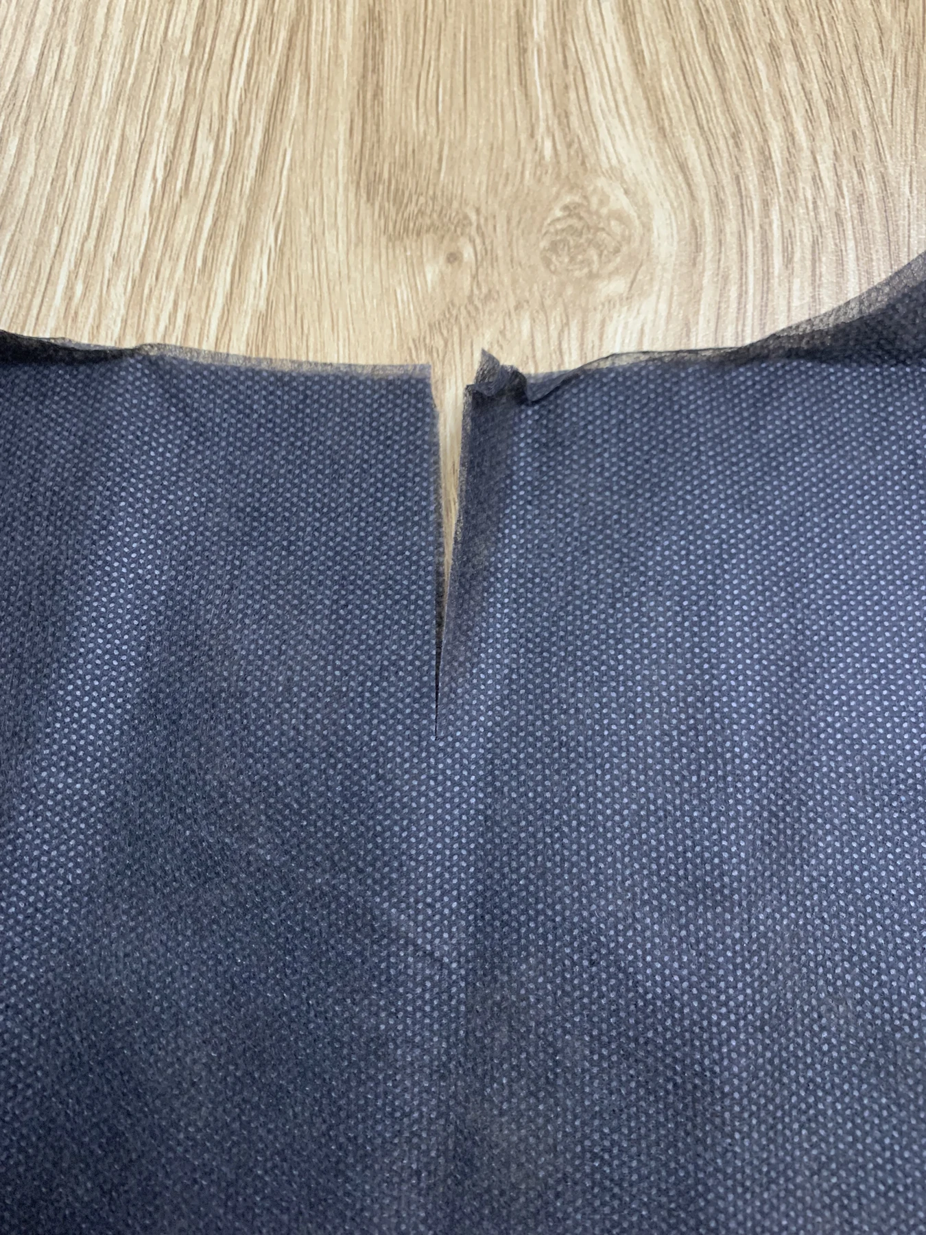 Tạp dề vải không dệt màu đen - Black non-woven apron — ảnh 2