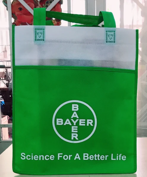Túi vải không dệt mẫu Bayer - Bayer non-woven bags