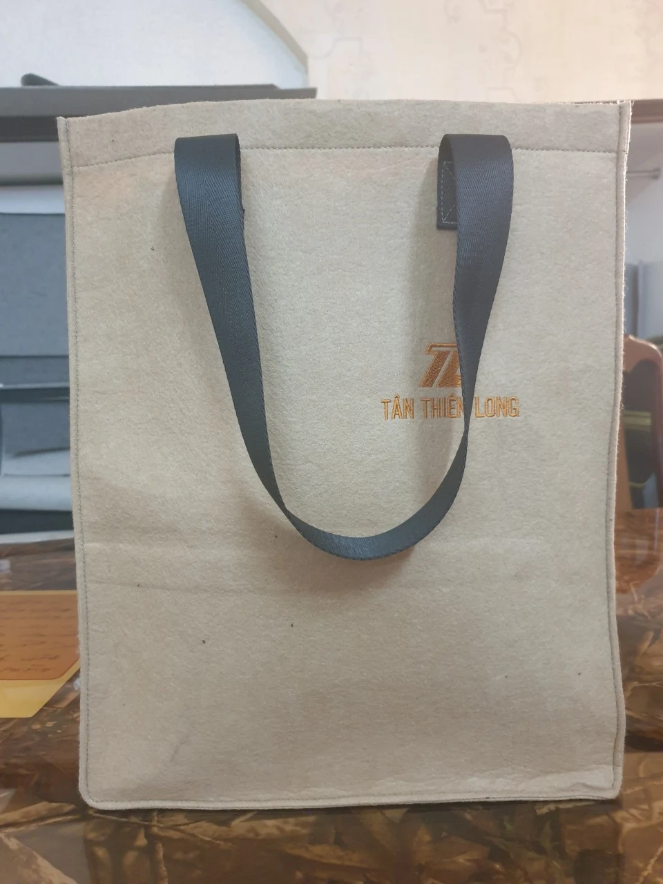 Túi vải xăm kim 02 - Felt bag 02
